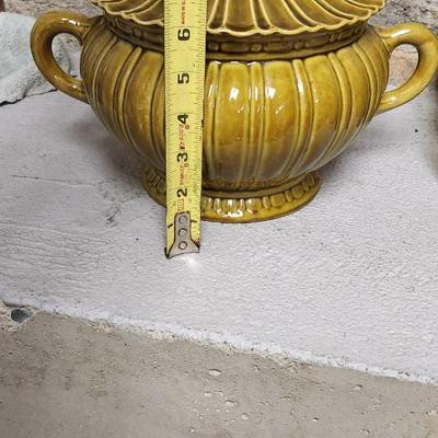 Sale Photo Thumbnail #338: The turned is awesome. Green and brown tumblers and a couple other pieces