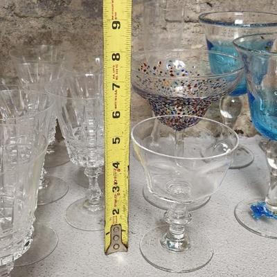 Sale Photo Thumbnail #347: Lot of misc stemware