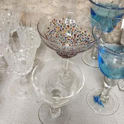 Sale Photo Thumbnail #345: Lot of misc stemware