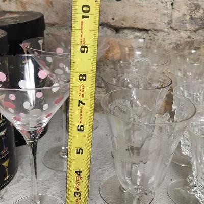 Sale Photo Thumbnail #348: Lot of misc stemware