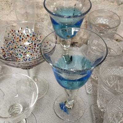 Sale Photo Thumbnail #344: Lot of misc stemware