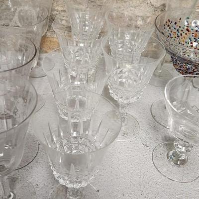 Sale Photo Thumbnail #346: Lot of misc stemware