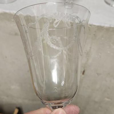 Sale Photo Thumbnail #351: Lot of misc stemware