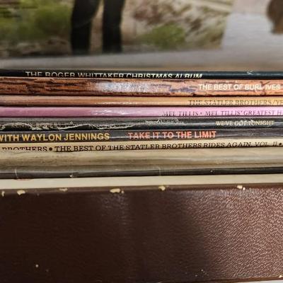 Sale Photo Thumbnail #355: Lot of misc records, lots of country, some elvis you can come look through them if you want.