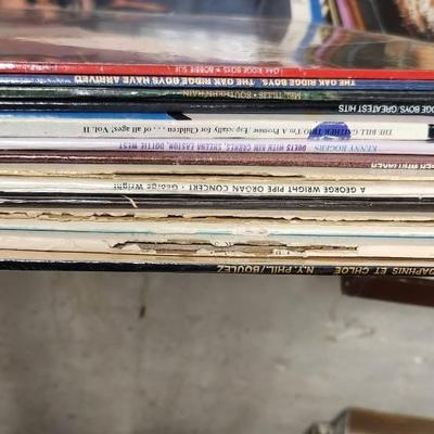 Sale Photo Thumbnail #356: Lot of misc records, lots of country, some elvis you can come look through them if you want.