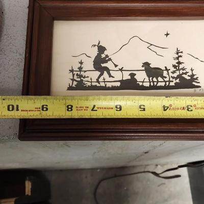 Sale Photo Thumbnail #363: Paper cutting art, lamp shade with old ball jar and a great red tidbit