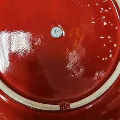 Sale Photo Thumbnail #370: Paper cutting art, lamp shade with old ball jar and a great red tidbit