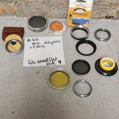 Sale Photo Thumbnail #401: Misc lot of adapters and filters of different sizes. Fits small flat rate box