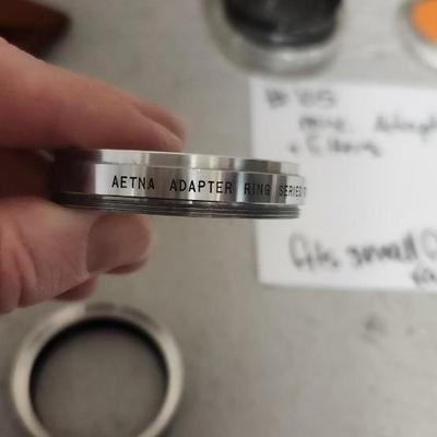 Sale Photo Thumbnail #418: Misc lot of adapters and filters of different sizes. Fits small flat rate box