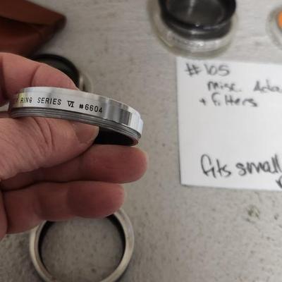 Sale Photo Thumbnail #419: Misc lot of adapters and filters of different sizes. Fits small flat rate box