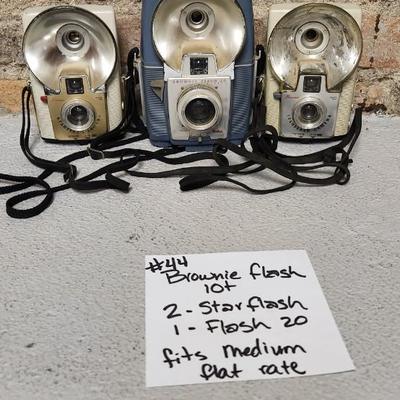 Sale Photo Thumbnail #454: Pair of Brownie Starflash and a Flash 30. Fits a medium flat rate box