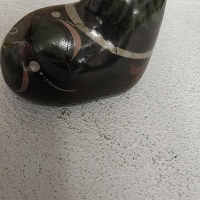 Sale Photo Thumbnail #584: Toluna cat, small woven "rug" a gorgeous blown finger bowl and some littles