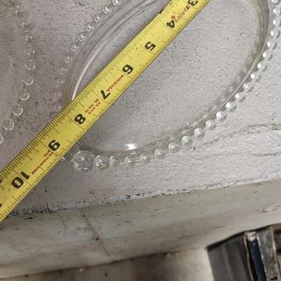 Sale Photo Thumbnail #586: Three pieces of Candlewick and two really great old pots