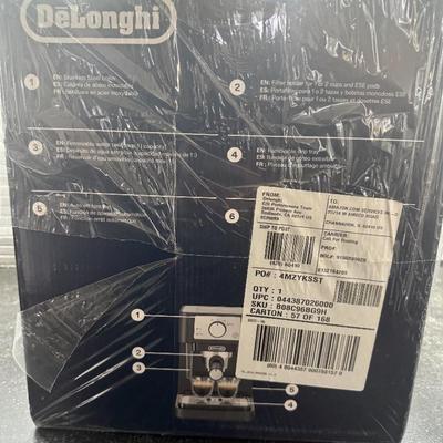 De'Longhi Stilosa EC260.BK Manual Espresso Machine - Brand New Sealed in Box, Never Opened or Used
