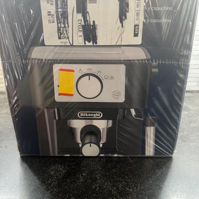 De'Longhi Stilosa EC260.BK Manual Espresso Machine - Brand New Sealed in Box, Never Opened or Used