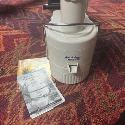 Jack LaLanne Power Juicer Classic (Model CL-003AP) - Lightly Used, Excellent Condition with Manual