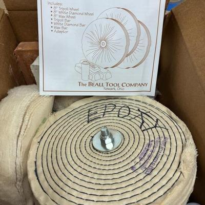 Beall wood buff system use on wood lathes for high polished wood finishes $60.00