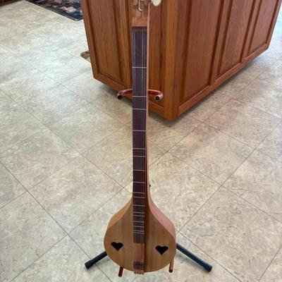 Round dulcimer materials honey locust ,purpleheart , Sitka spruce $125.00