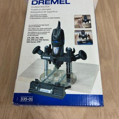 Dremel  plunge router     Md# 335-01.  $25.00
