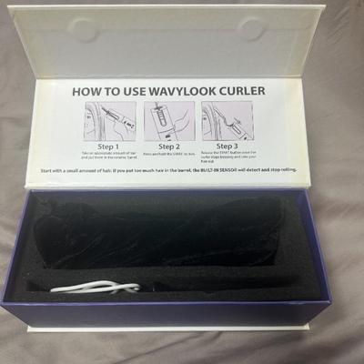 WavyLook (WL) Cordless Automatic Hair Curler (New in Original Retail Box)