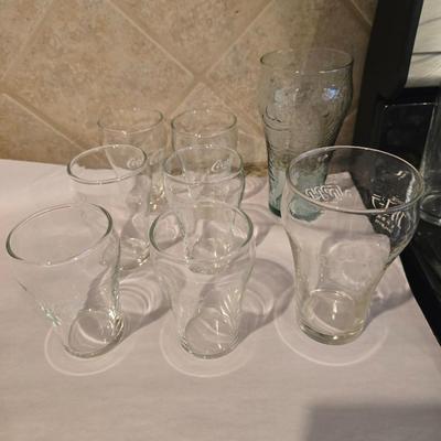 Coca cola glass lot