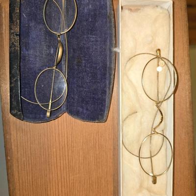Antique glasses