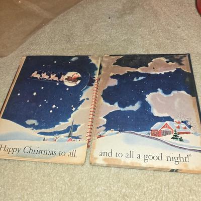 1944 edition night before christmas popup book