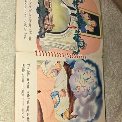 1944 edition night before christmas popup book