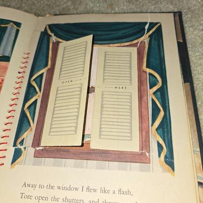 1944 edition night before christmas popup book