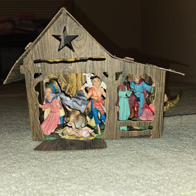 Nativity set