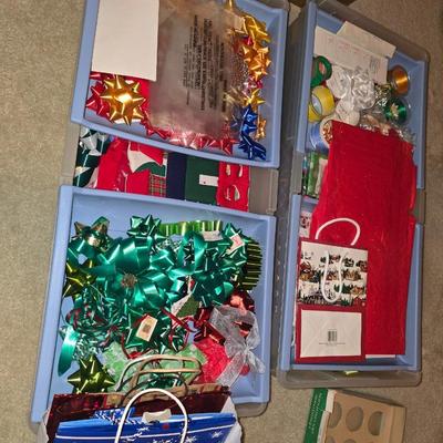 Wrapping supplies and decor
