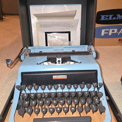 Vintage typewriter