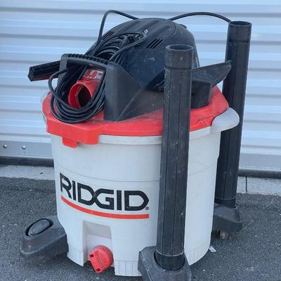 Sale Photo Thumbnail #241: Rigid shop vac
works
