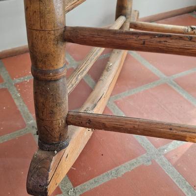 Cane, Rush & Split Oak Seat Wooden Chairs (O-JS)
