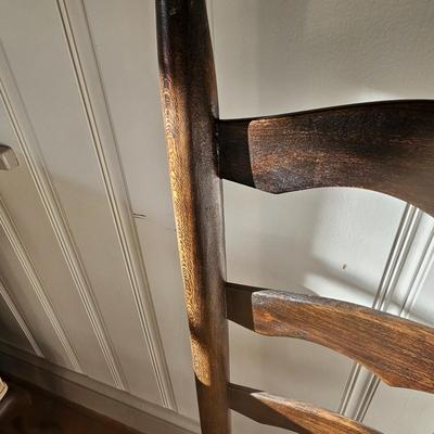 Cane, Rush & Split Oak Seat Wooden Chairs (O-JS)