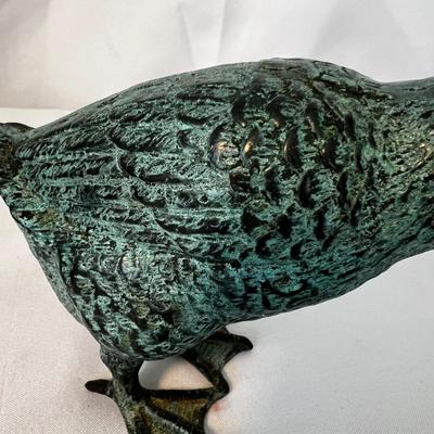 Pair of Bronze Geese Statues (DR-RG)