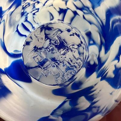 Gibraltar Crystal Small Art Glass Pitcher (DR-RG)