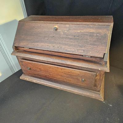Pair of Vintage Wooden Boxes (O-JS)