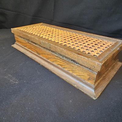 Pair of Vintage Wooden Boxes (O-JS)
