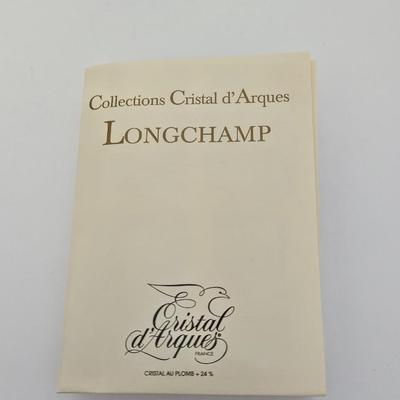 NIB Vintage Cristal d'Arques-Durand Longchamp 24% Lead Crystal Pitcher France