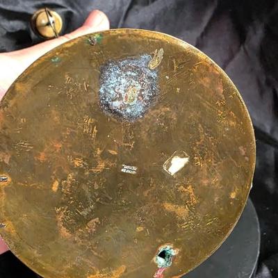 Vintage Mid-Century Brass Angel Taper Candle Holder - Abstract Praying Cherub w/ Large Wings