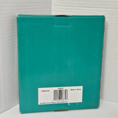 Towle "Antique" T8053195 Silver Plated 6-Piece Baby Flatware Set Utensils