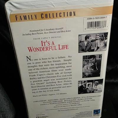 It's A Wonderful Life VHS Clamshell