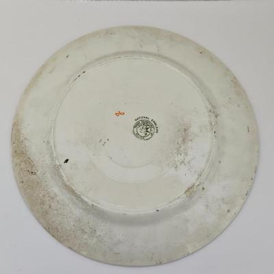 Vintage Frank Beardmore Fenton Plate "National Emblems" British Royal Arms