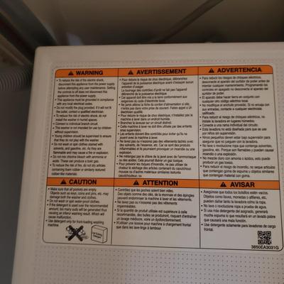 LG Inverter Direct Drive Washer/Dryer Combo (D-KD)