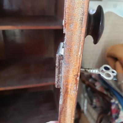 Tall Wooden Wardrobe (LR-KD)