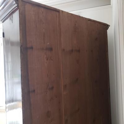 Tall Wooden Wardrobe (LR-KD)