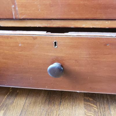 Tall Wooden Wardrobe (LR-KD)