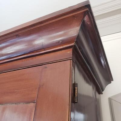 Tall Wooden Wardrobe (LR-KD)