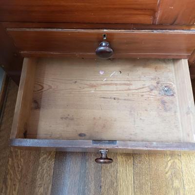 Tall Wooden Wardrobe (LR-KD)